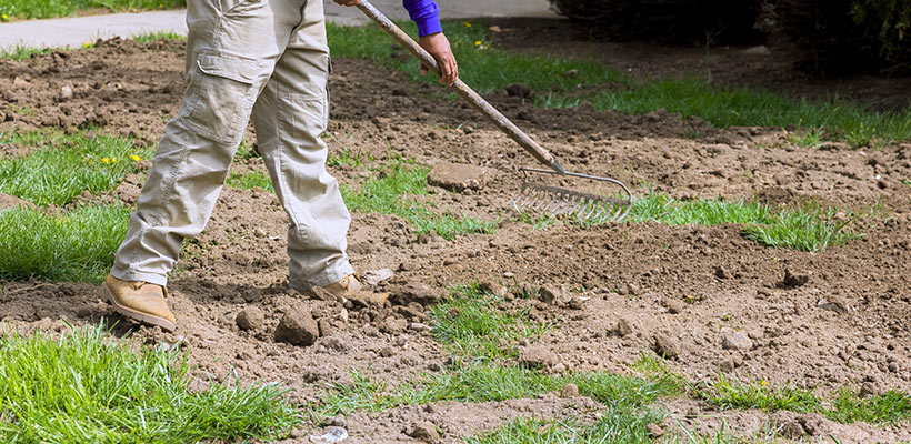 You can still clean and stabilize those tough spots now, but undergoing a major redesign or heavy seeding is best left for the following year.