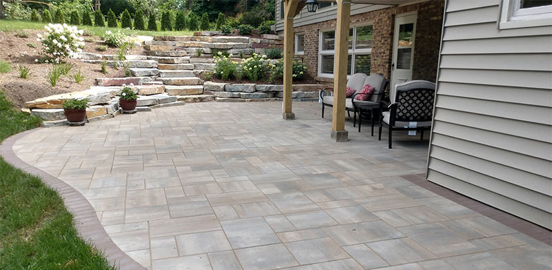 Carved in Stone: A Contemporary Patio Story