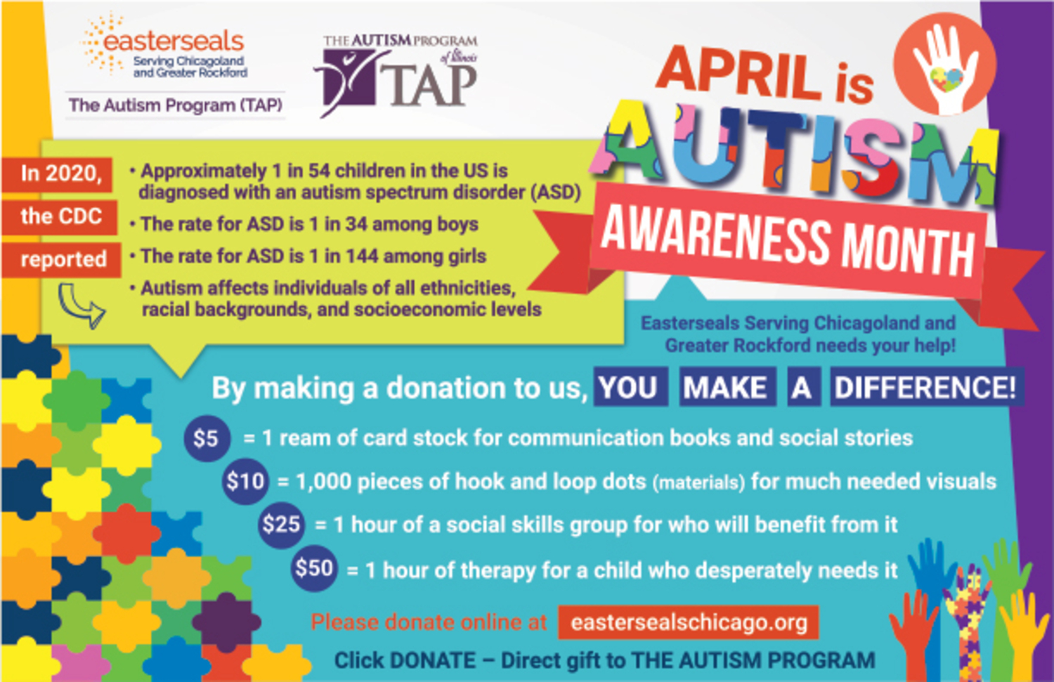 April is Autism Awareness Month