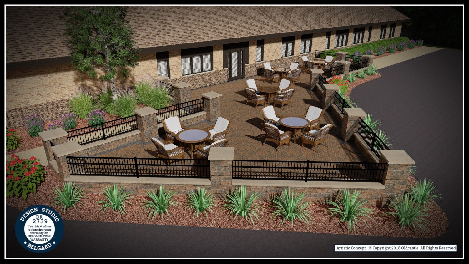 LCBW Creates Outdoor Dining Space for Siena on Brendenwood