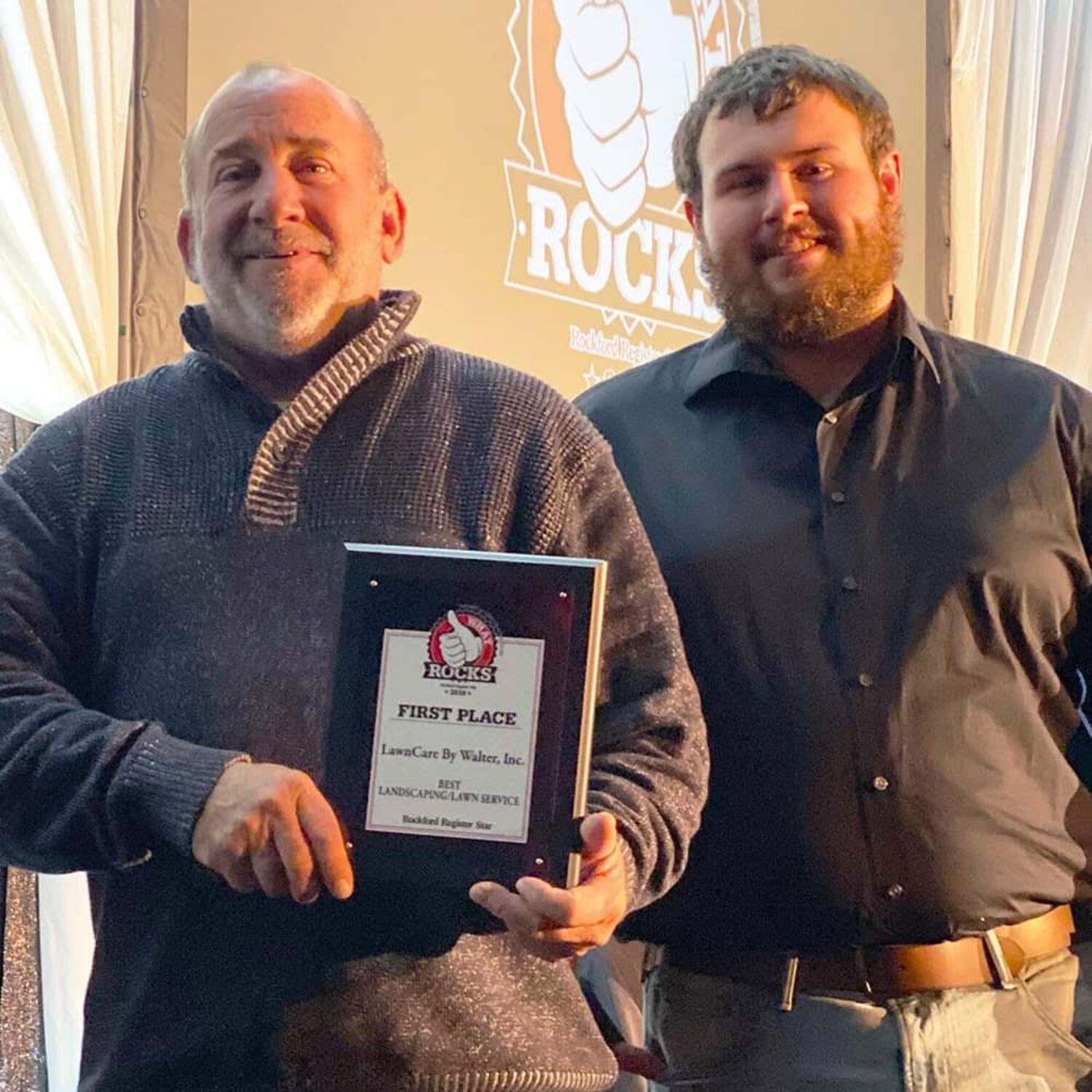 Voted Best Landscape and LawnCare Service in Rockford!  Again.